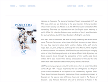 Tablet Screenshot of panoramajournal.org